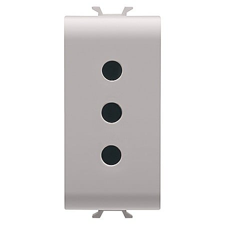 Gewiss Chorus - PRZ GW13201 Priza 2P+E 10A P11 1 modul CH/Bej Satin