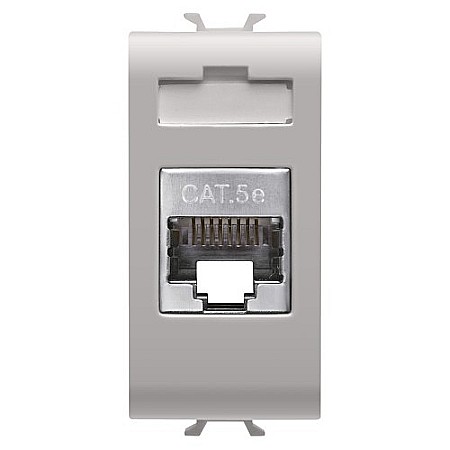 Gewiss Chorus - PRZ GW13422 Priza RJ45 FTP cat 5e 1 modul CH/Bej Satin
