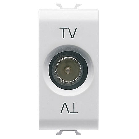 Gewiss Chorus - PRZ GW15363 Priza TV 10dB 1 modul CH/Alb Satin