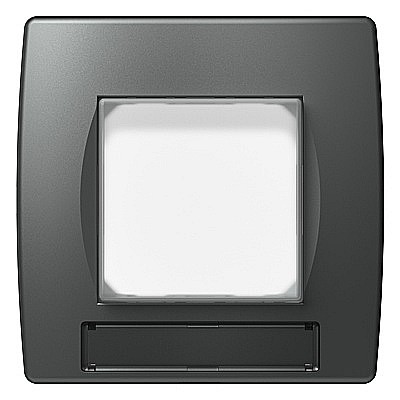 TEM - GAMA MODUL - Rama decorativa IP44 TEM antracit 2M (intrerupator)
