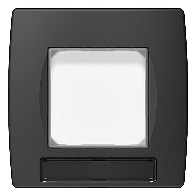 TEM - GAMA MODUL - Rama decorativa IP44 TEM negru 2M (intrerupator)