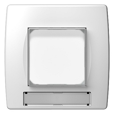 TEM - GAMA MODUL - Rama decorativa TEM IP44 alb 2M (intrerupator)