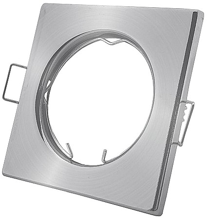 Corpuri de iluminat - Rama GU10 Patrata Satin Nickel