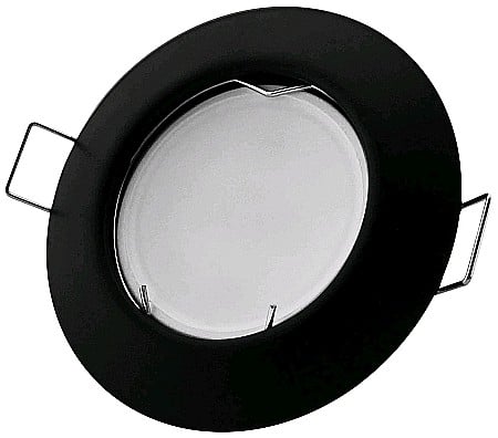 Corpuri de iluminat - Rama GU10 Rotunda Negru