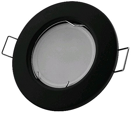 Corpuri de iluminat - Rama GU10 Rotunda Negru
