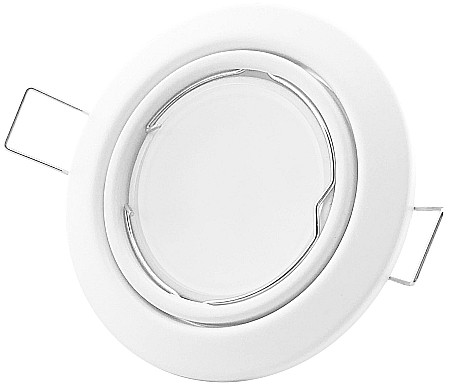 Corpuri de iluminat - Rama GU10 Rotunda Swivel Alb