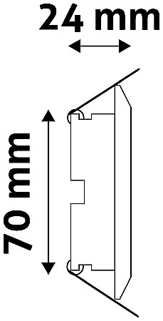 Rama GU10 Rotunda Swivel Negru [2]