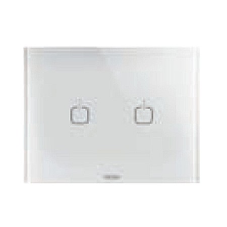Gewiss Chorus - Rama Ice Touch 2 simboluri 3 module CH/Alb
