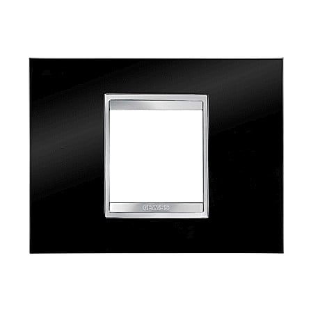 Gewiss Chorus - Rama Lux 2 module CH/Negru toner