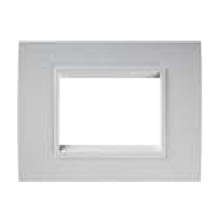 Gewiss - Rama Lux 3 module CH/Alb (metal)