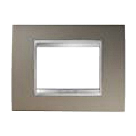 Gewiss Chorus - Rama Lux 6 module CH/Bronz perlat (metal)