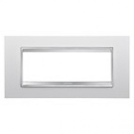 Gewiss - Rama Lux 6 module pentru gama Chorus CH/Alb