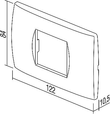Rama Soft 2/3M TEM IP20 Antracit [1]