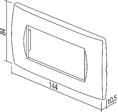 Rama Soft 4M TEM IP20 Alb [2]