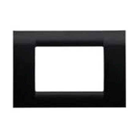 Gewiss System - Rama Virna 8 (4+4 suprapuse ) module Negru toner