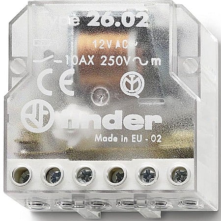 Relee - Releu pas cu pas 2 secvente, 230VAC, 10A, 2ND, 26.02.8.230.0000 Finder