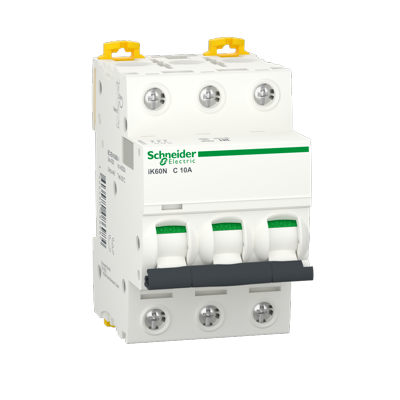 Sigurante Schneider - Siguranta automata Schneider 10A 3P curba C IK60n Acti9 A9K24310