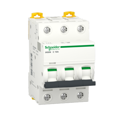 Sigurante Schneider - Siguranta automata Schneider 16A 3P curba C IK60n Acti9 A9K24316