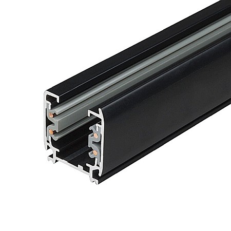 Uncategorized - Sina aluminiu 3m p/u proiector LED trifazat, LED Market, H-04, Culoare Negru