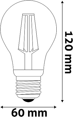 Smart Filament  LED Glob A60 WIFI + BLE APP Control [2]