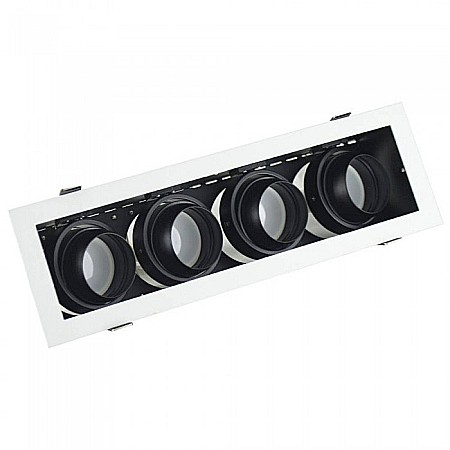 Uncategorized - Spot incastrat orientabil, LED Market, SD72x4 pentru 4 becuri GU10 HUE