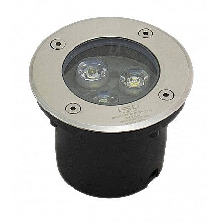 Uncategorized - Spot IP67 LED 3W, 342lm - 50 000 ore, incastrabil, pentru pavaj, LED Market