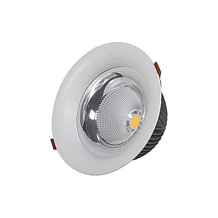Uncategorized - Spot LED 12W, 1368lm - 50 000 ore, incastrabil, LED Market, LM-D2008, Corp Alb