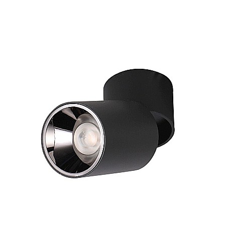 Uncategorized - Spot LED 12W, 1368lm - 50 000 ore, orientabil aplicat, LED Market, M1819A, Corp Negru