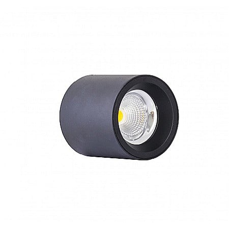 Spot LED 20W, 2280lm - 50 000 ore, aplicat, LED Market, M1810B, Corp Negru [1]