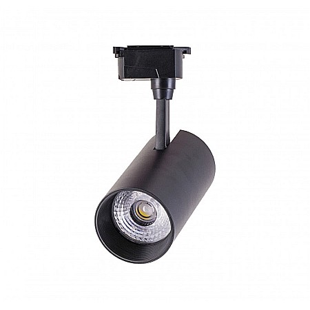 Uncategorized - Spot LED 20W, 2280lm - 50 000 ore, directionabil pe sina monofazata, LED Market, OU-TL-007BK, Corp negru