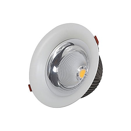 Uncategorized - Spot LED 20W, 2280lm - 50 000 ore, incastrabil, LED Market, LM-D2008, Corp Alb