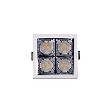 Uncategorized - Spot LED 20W - 50 000 ore, patrat incastrabil, LED Market, LM-XL003