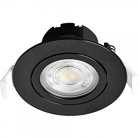 Corpuri de iluminat - SPOT LED 7W 3000K/4000/6000K 230V IP20 NEGRU ROTABIL