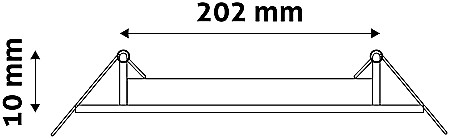 Spot LED ALU 18W Ø220 lumina rece [2]
