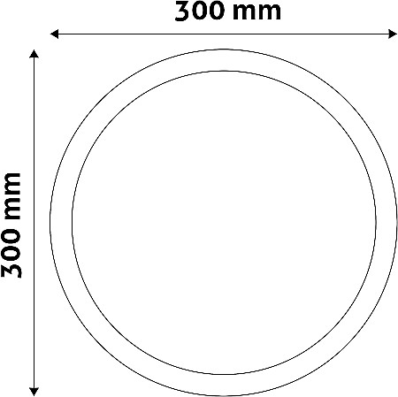 Spot LED ALU 24W Ø300 lumina neutra [1]
