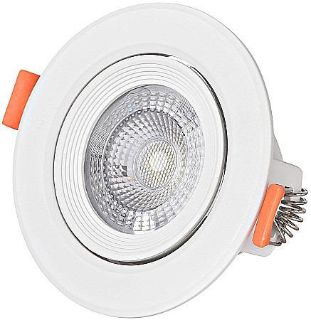 Corpuri de iluminat - Spot LED Downlight 38° Rotund 5W NW