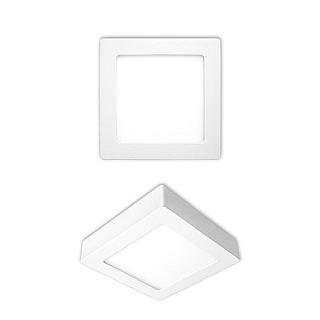Spoturi LED - SPOT LED PATRAT PT 18W 1350LM 6500K 225x225MM IP20