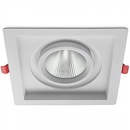 Corpuri de iluminat - SPOT LED ROTABIL ALB 4000K 30W 2700LM COB BRAYTRON PLUS