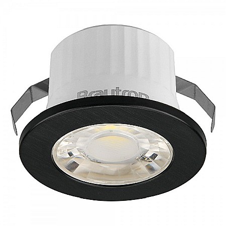 Corpuri de iluminat - SPOT LED ROTUND MINICOB 3W 38G 6500K IP54 NEGRU BR