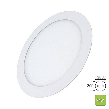 Uncategorized - Spot ultraslim LED 24W, 2520lm - 50 000 ore, rotund, incastrabil, LED Market, LM-P0124-RR