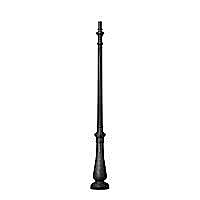 Stalpi stradali - Stalp de Gradina Nebo cu usita 2.5M Negru