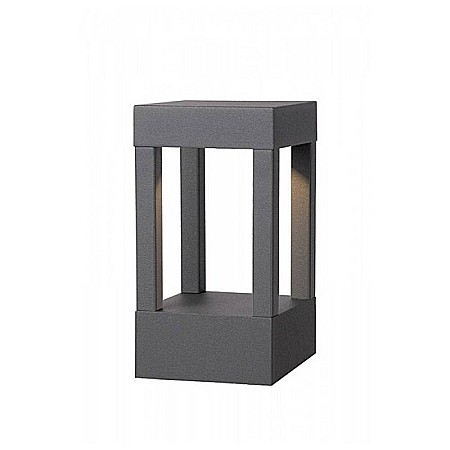 Iluminat exterior - Stalp IP65, LED 12W, 1368lm - 50 000 ore, iluminat gradina, LED Market, A056, Corp negru