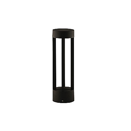 Iluminat exterior - Stalp IP65, LED 12W, 1368lm - 50 000 ore, iluminat gradina, LED Market, A057, Corp negru