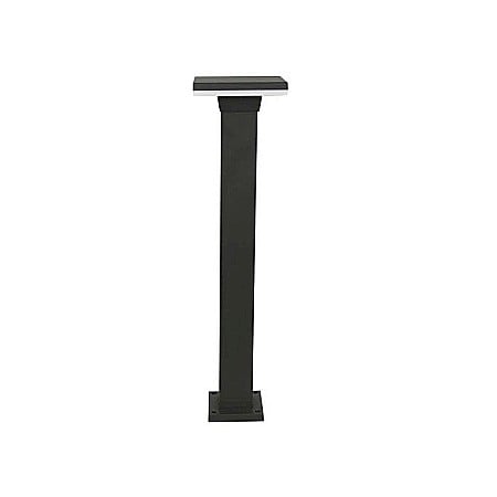 Iluminat exterior - Stalp IP65, LED 12W, 1368lm - 50 000 ore, iluminat gradina, LED Market, BL3165, Corp Negru