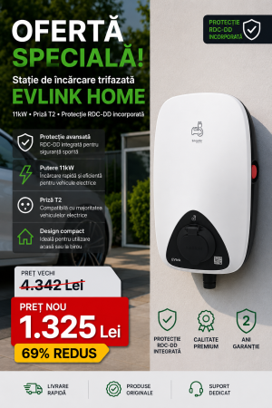 Accesorii electrice - Stație încărcare Schneider Electric EVlink Home 11kW Type 2 RDC-DD