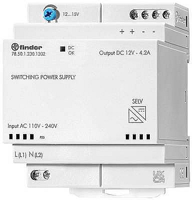 Uncategorized - Sursa modulara de alimentare Finder 230 - 12V - 78.50.1.230.1203