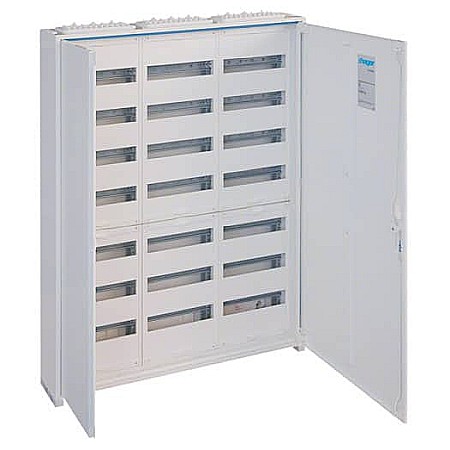 Tablouri metalice modulare PT - Tablou electric metalic, 252 module, 7X36, aplicat, Hager, Univers, IP44, FWB73S