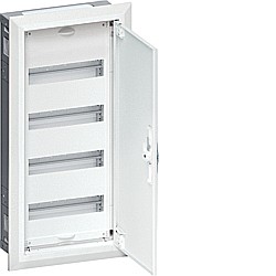 Tablouri metalice modulare ST - Tablou electric metalic, 48 module, 4X12, incastrat, Hager, Univers, IP30, FWU41S
