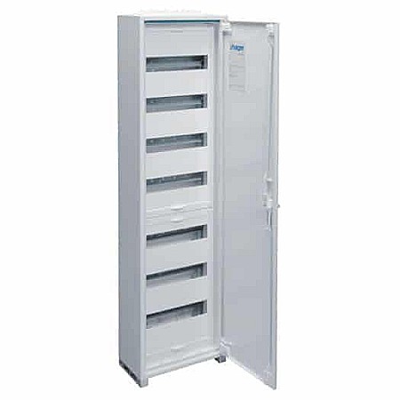 Tablouri metalice modulare PT - Tablou electric metalic, 84 module, 7X12, aplicat, Hager, Univers, IP44, FWB71S