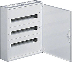 Tablouri metalice modulare PT - Tablou metalic aparent, ușă opacă 3x24 M - HAGER